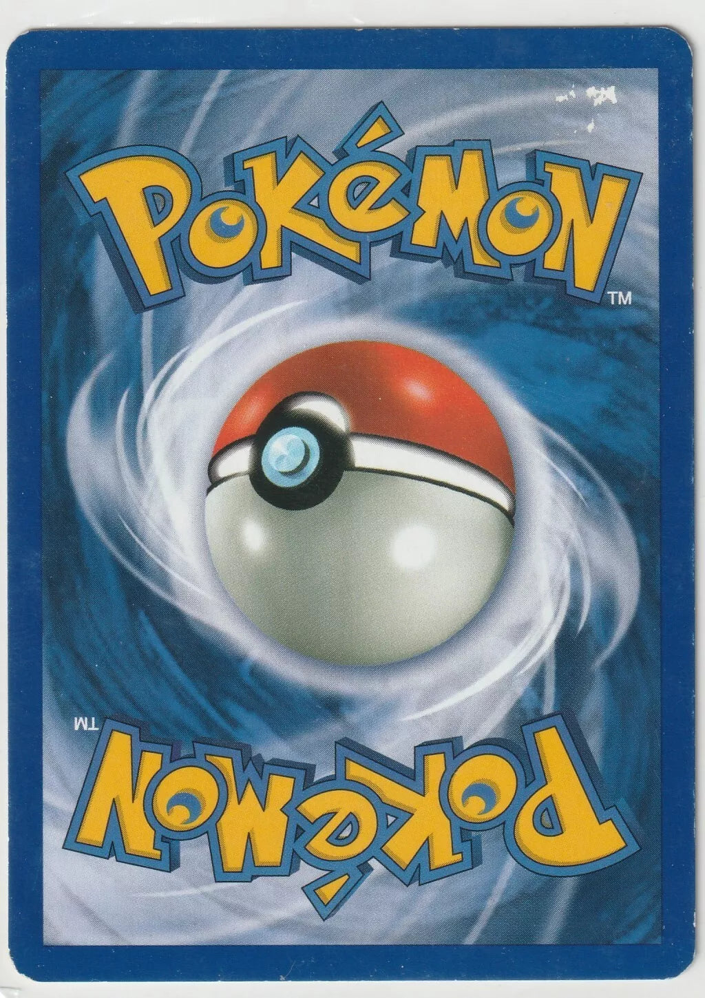 2002 Pokémon Neo Destiny Holo Rare Light Dragonite card back featuring the classic Pokémon logo and Poké Ball design.
