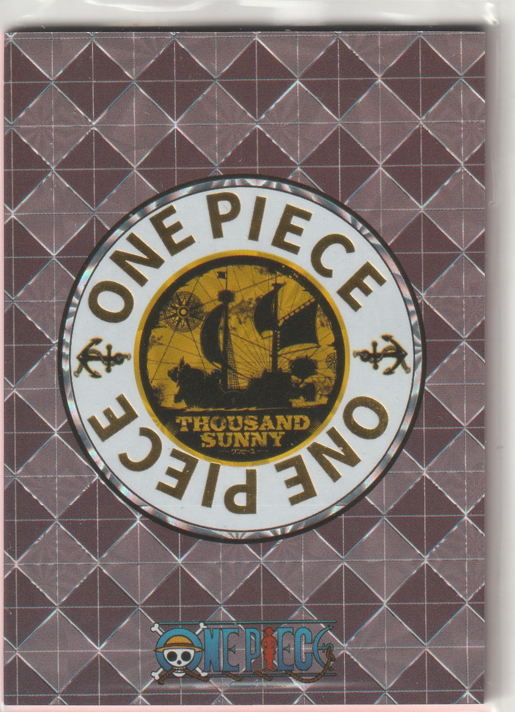 One Piece Anime Card SQB-02 Amazing Foil Gold Accent Variant Roronoa Zoro