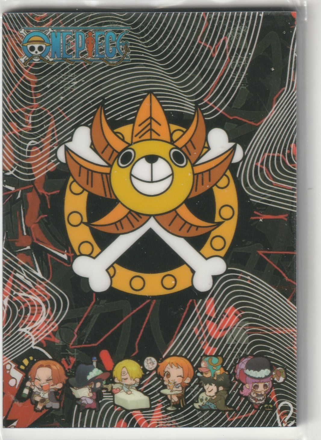 One Piece Anime Card NB-08 Roronoa Zoro Suit Thick Glossy Card Rare