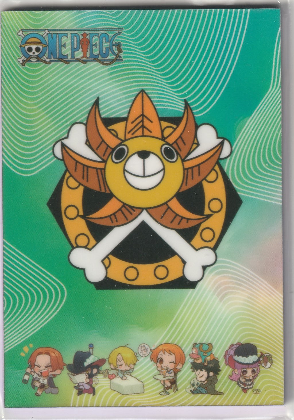 One Piece Anime Card SEP-03 Roronoa Zoro Graffiti Thick Glossy Card Rare