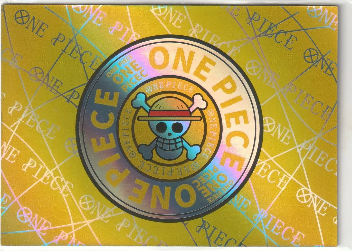 One Piece Anime Card SP-001 Full Foil Awesome Effect Monkey D Luffy Straw Hat