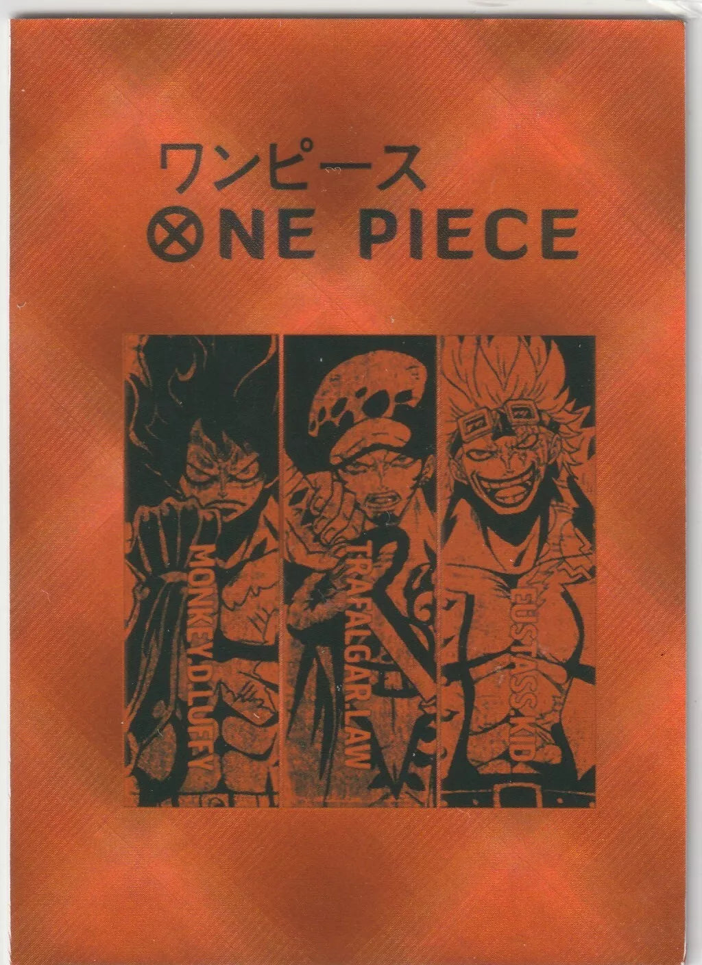 One Piece PR-008 Trafalgar D Law Heart Pirates Refractor Card