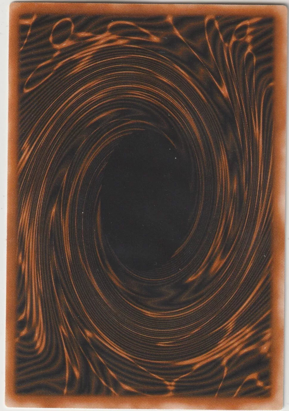 Minimal wear on the back of the card featuring a classic Yu-Gi-Oh! design.