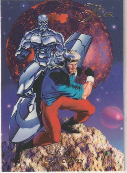 1994 Flair Marvel Inaugural Edition #133 Legacy Origin of Pack Fresh Vintage