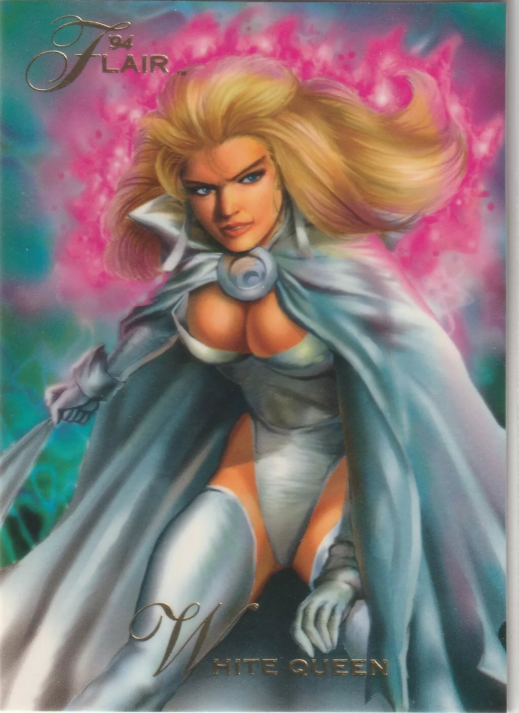 1994 Flair Marvel Inaugural Edition #38 White Queen Hellfire Club Pack Fresh