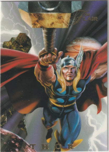 1994 Flair Marvel Inaugural Power Blaster Insert 13 of 18 Thor Pack Fresh