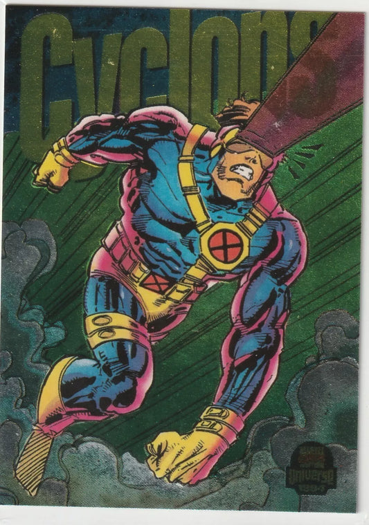 1994 Fleer Marvel Universe Power Blast 8 of 9 Cyclops X Men