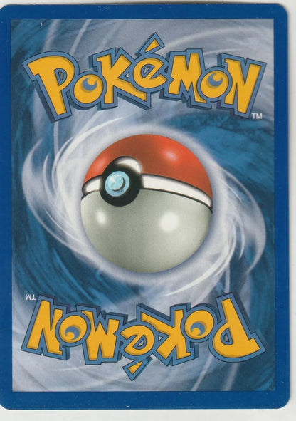 2004 Pokémon Black Star Promos Holo Foil Whismur card back featuring classic Pokémon logo and swirling blue and white design.