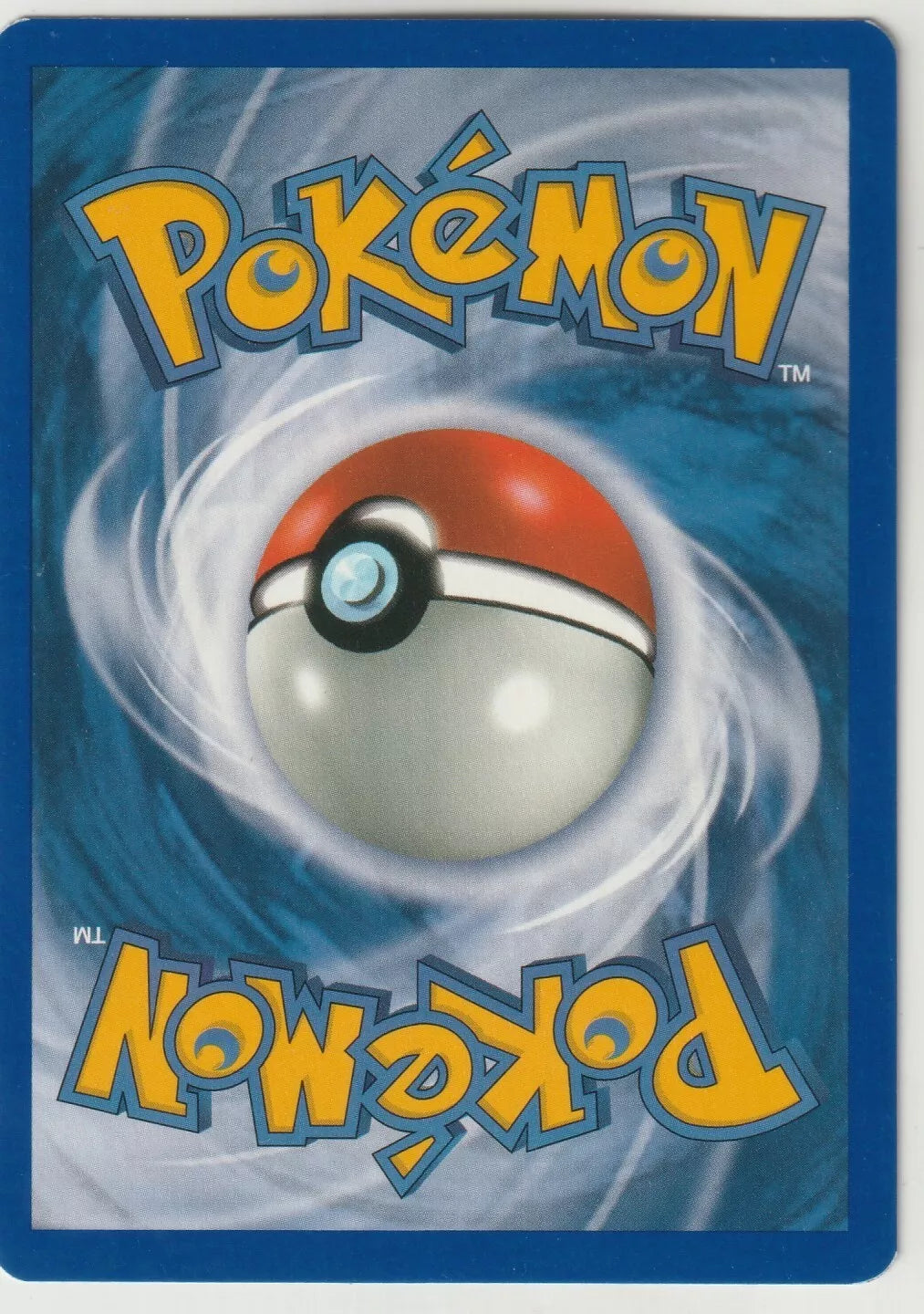 2004 Pokémon EX Fire Red & Leaf Green Holo Foil Exeggutor card back featuring the classic Pokémon logo and swirling blue and white design.