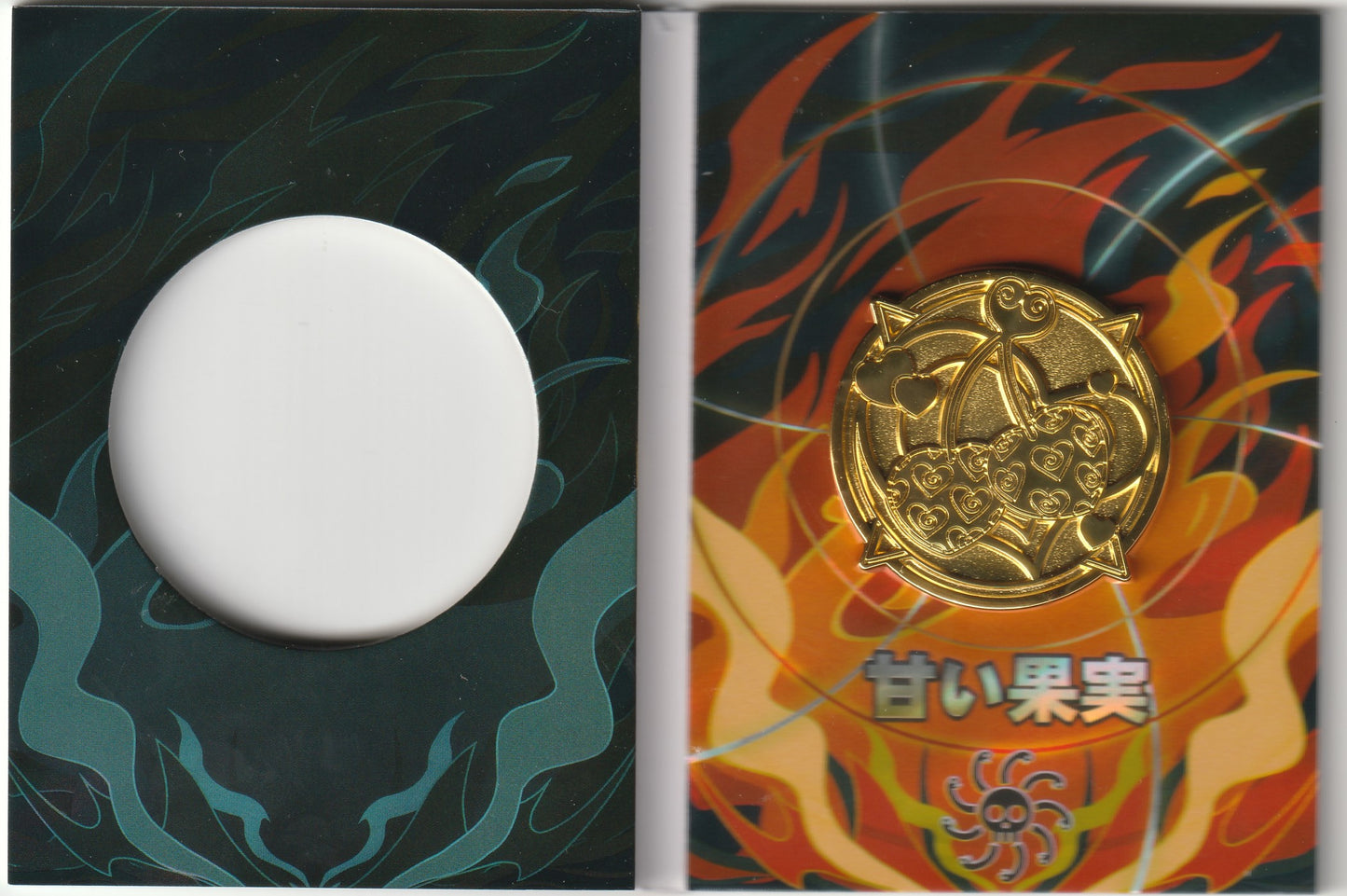 One Piece Anime Card HHW-KIR-003 Metallic Foil Coin Booklet Boa Hancock