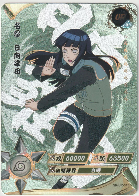 Naruto Kayou Tier 2 Wave 3 T2W3 Ultra Rare UR045 NR-UR-045 Hinata Hyuga