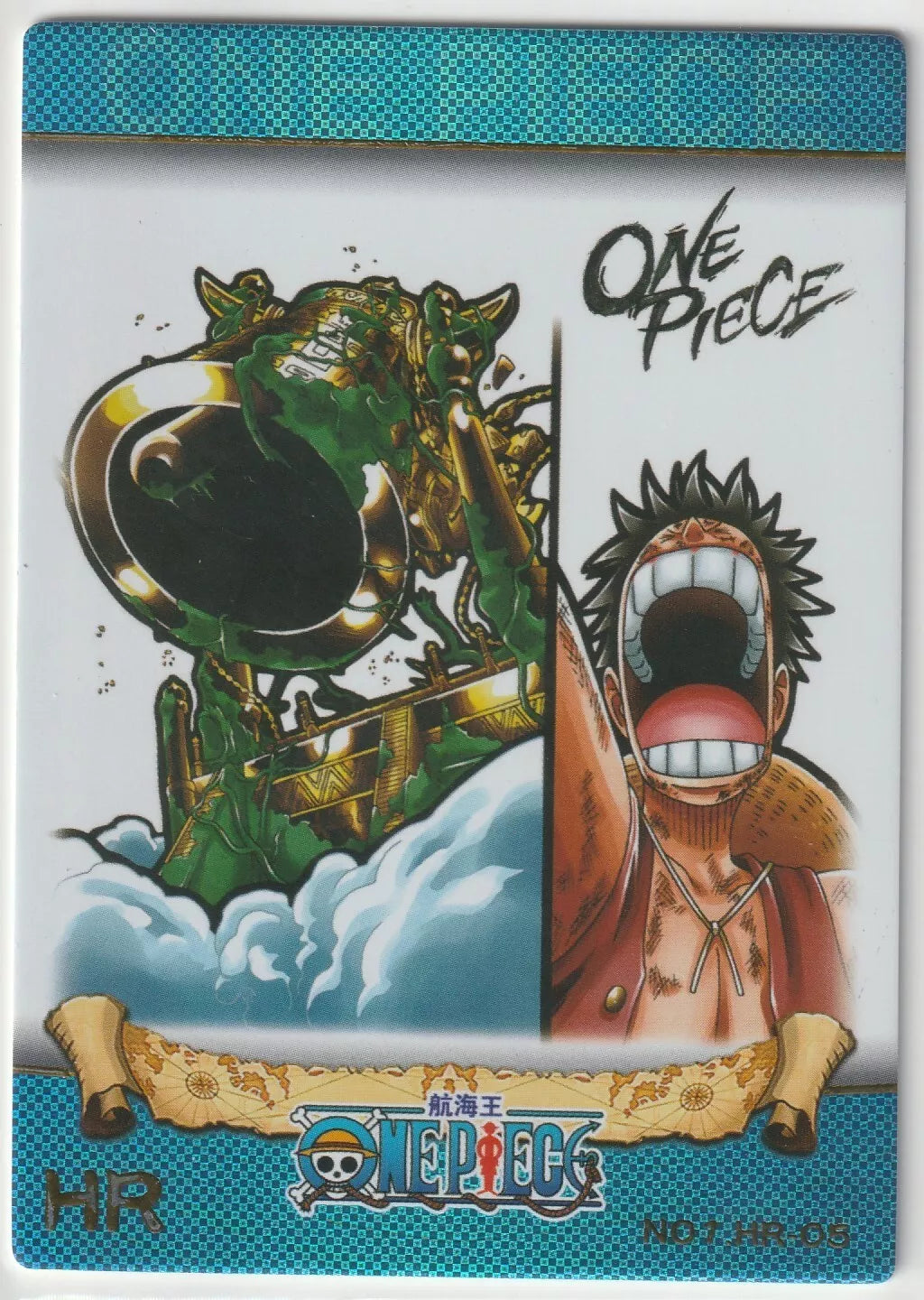 One Piece 26th Anniversary No.1 HR-05 Luffy Golden Bell Wano Eiichiro Oda