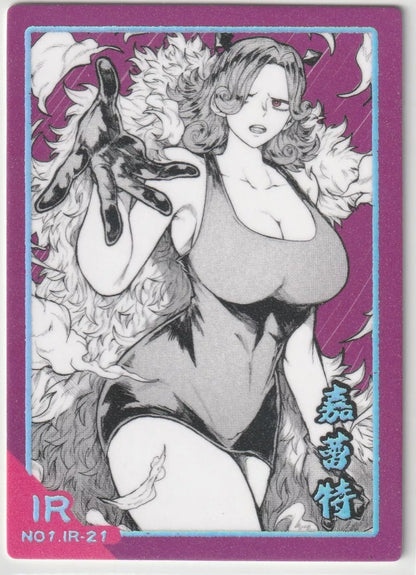 One Piece 26th Anniversary No.1 IR-21 Ginrummy Illustrated Rare Waifu Card