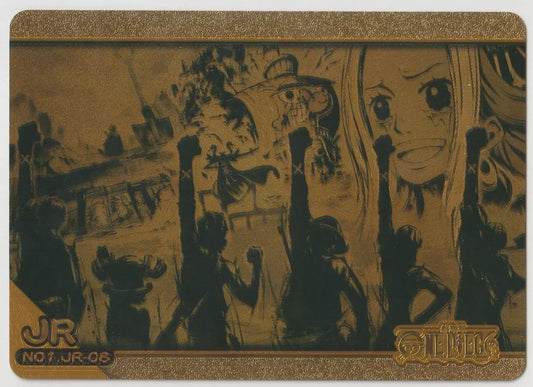 One Piece 26th Anniversary No.1 JR-06 Nefertari Vivi Gold Foil Card Rare