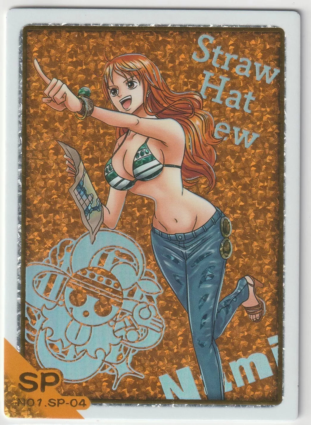 One Piece 26th Anniversary No.1 SP-04 Nami Short Print Rare Strawhat Waifu