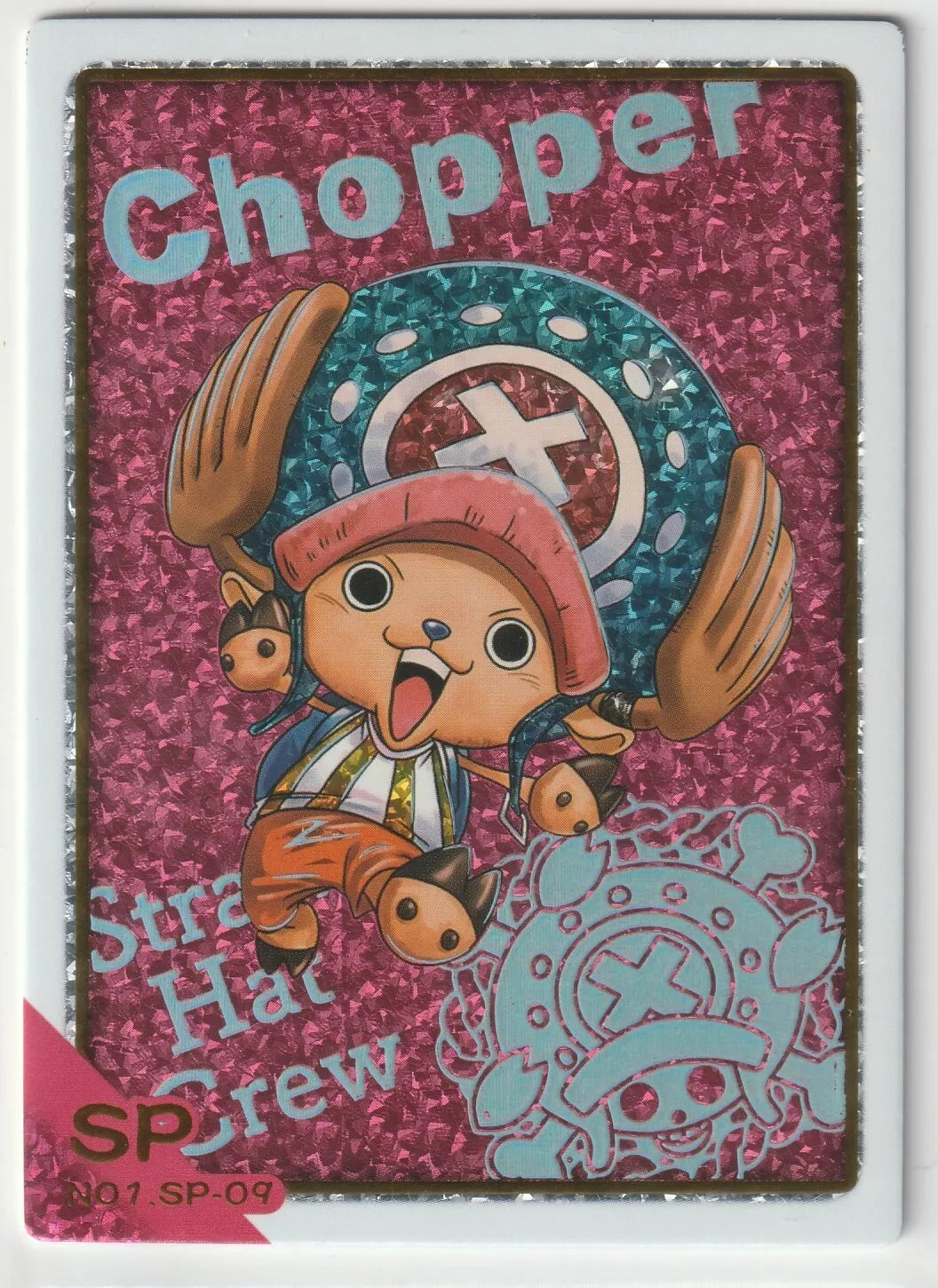 One Piece 26th Anniversary No.1 SP.09 Tony Tony Chopper Short Print Glitter Foil