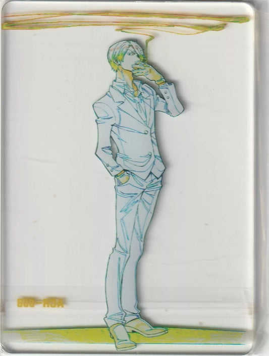 One Piece ACR-008 Vinsmoke Sanji Thick Acrylic Case Rare Strawhat Pirates