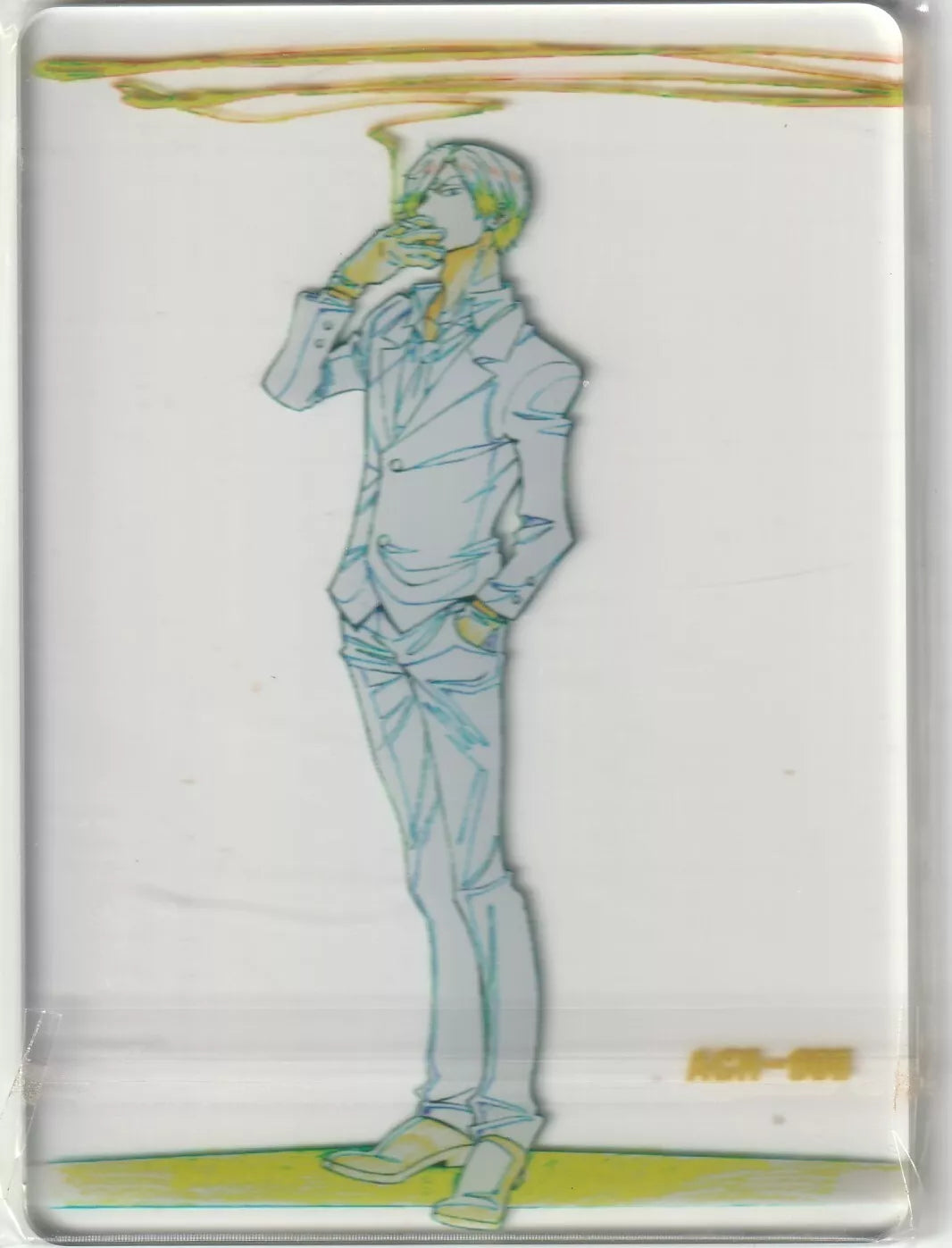 One Piece ACR-008 Vinsmoke Sanji Thick Acrylic Case Rare Strawhat Pirates