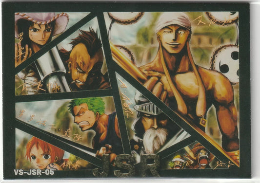 One Piece Anime Card - CGR VS-JSR-06 Skypiea Enel Nami Luffy Nico Robin Zoro