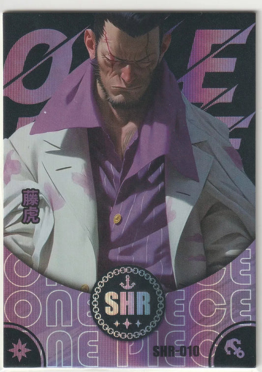 One Piece Anime Card - SHR-010 Issho 3D Style Art Amazing Foil