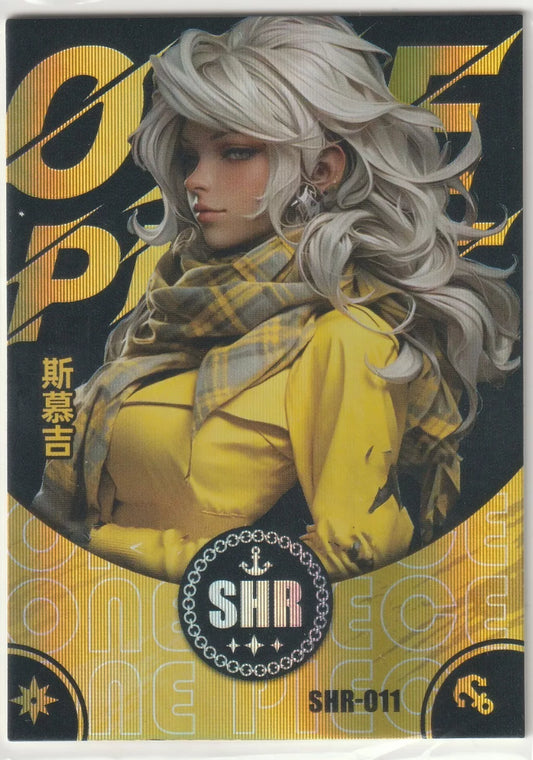 One Piece Anime Card - SHR-011 Charlotte Smoothie 3D Style Art Amazing Foil