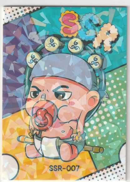 One Piece Anime Card - SSR-007 Enel in Diapers Baby QR Chibi Cute
