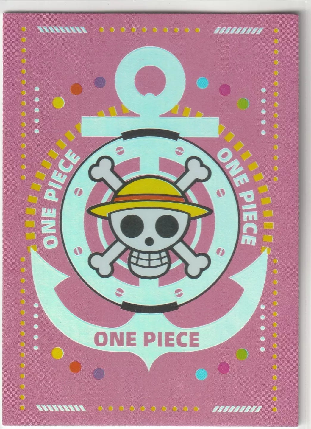 One Piece Anime Card CP-001 featuring Chibi Boa Hancock with hearts and her snake, Salome, in a playful, cute design.