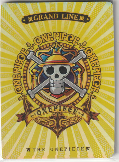 One Piece Anime Card OP-PIR-03 Thick Foil Monkey D Luffy Germa 66 Raid Costume