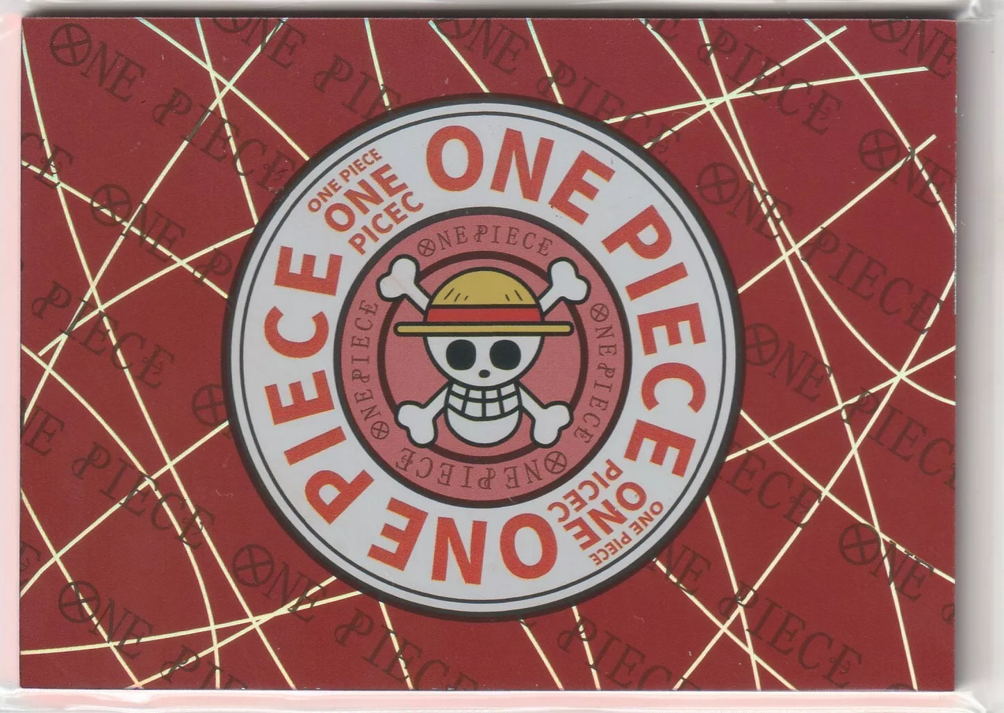 One Piece Anime Card TSR-002 Case Rare Full Glitter Foil Monkey D Luffy Film Red