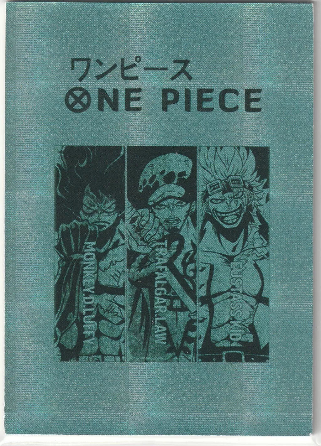 One Piece  EX-009 Nekomamushi Vs Jack Wano Battle Scenes Refractor Card