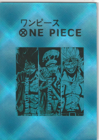 One Piece Anime Card GR-002 Portgas D Ace Fire Fist Refractor Silver Foil Card