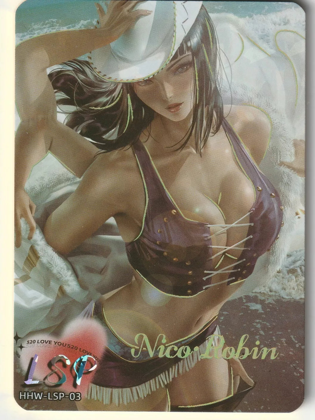 One Piece  HHW-LSP-03 Nico Robin Case Hit Rare Serial 038/333 Strawhat Waifu