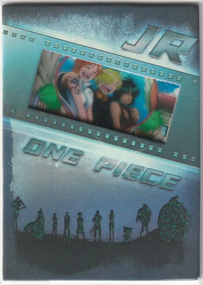 One Piece  JR Film Cell Sanji Vinsmoke Nico Robin and Nami Straw Hat Pirates