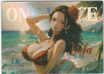 One Piece Anime Card Rhapsody OP-LR-03 Viola At the Beach Waifu Card Woah