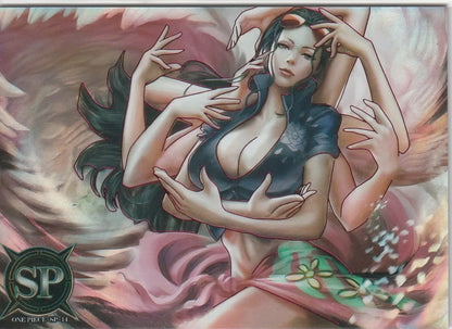 One Piece Sp-11 Nico Robin Foil Waifu Card Short Print Rare