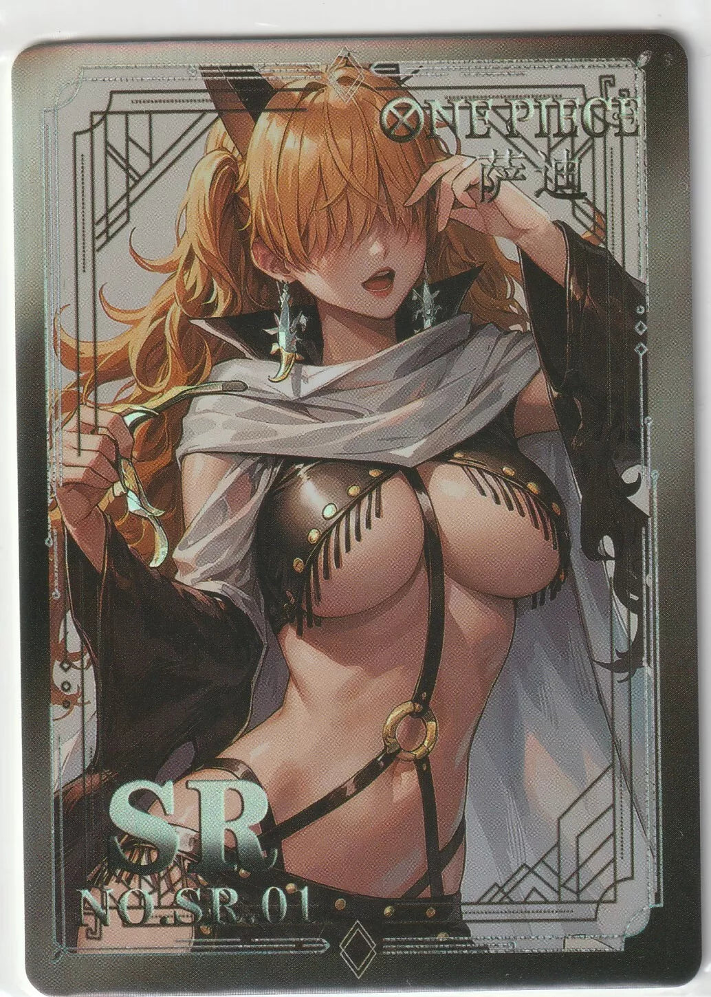 One Piece Waifu Collection - SR-01 Sadie Chan Waifu Sexy Card