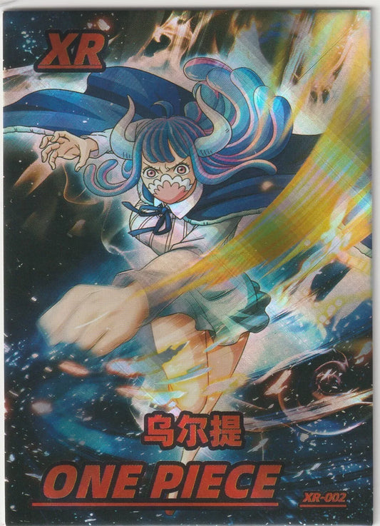 One Piece  XR-002 Ulti Villain Waifus Refractor Foil Card