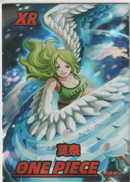 One Piece  XR-013 Monet Villain Waifus Refractor Foil Card