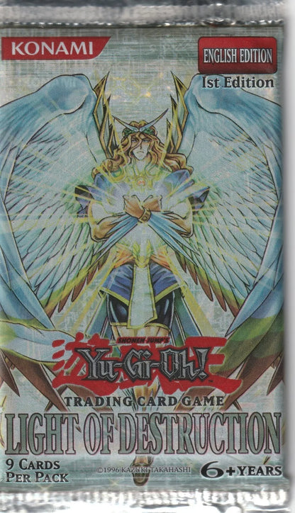 Yu Gi Oh 2008 Light of Destruction LOD 1st First Edition Booster Pack Sealed